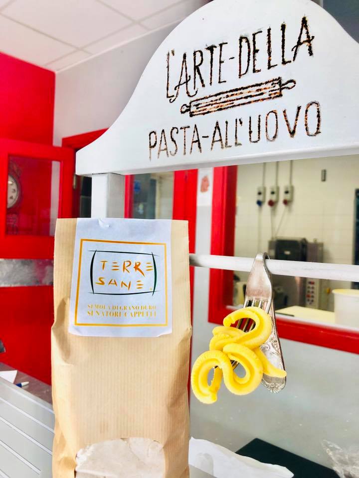 strozzapreti di zafferano